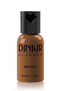 Dinair Airbrush Make-up GLAMOUR natural Barva: dk. olive, Velikost: 34 ml