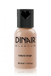 Dinair Airbrush Make-up GLAMOUR natural Barva: natural beige, Velikost: 34 ml