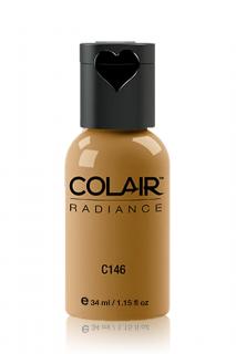 Dinair Airbrush Make-up RADIANCE hydratační Barva: C146 golden olive, Velikost: 34 ml
