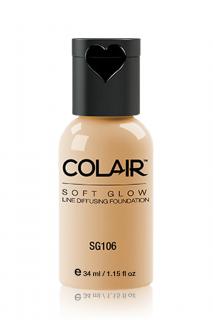 Dinair Airbrush Make-up SOFT GLOW pudrový Barva: SG106 vanilla, Velikost: 34 ml