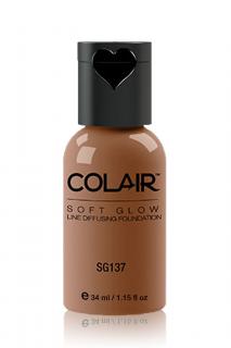 Dinair Airbrush Make-up SOFT GLOW pudrový Barva: SG137 bronze, Velikost: 34 ml