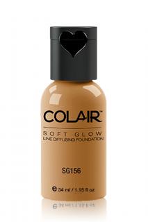 Dinair Airbrush Make-up SOFT GLOW pudrový Barva: SG156 nutmeg, Velikost: 34 ml