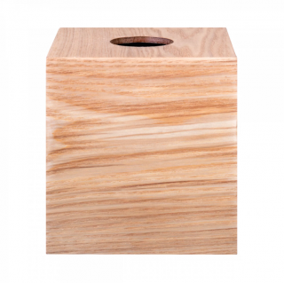 Box na kapesníčky, dřevěný 14x14x14 cm WILO