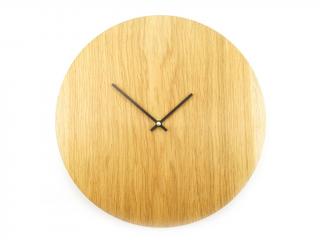 Dřevěné nástěnné hodiny minimal ø 30 cm