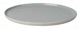 Talíř keramický mělký šedý průměr 26cm sablo