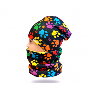Čepice s nákrčníkem FLEECE