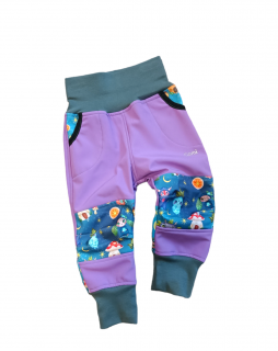 Dětské softshellové kalhoty