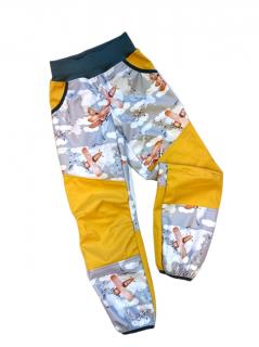 Dětské softshellové kalhoty JARNÍ