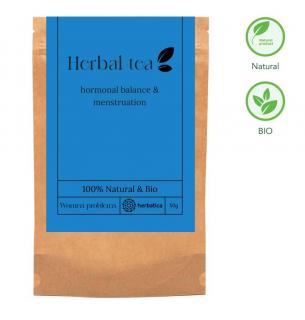 Čaj na ženské obtíže (menstruace, hormony) -  50 g - Herbatica