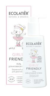 Čistící gel na intimní hygienu pro dívky s pH 5,2 - 250 ml -Girls Friendly - EcoLatier Organic Balení: 250 ml