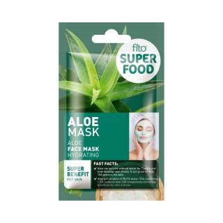 Hydratační pleťová maska ​​Aloe Vera - Superfood - Fitocosmetik - 10 ml