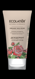 Krémový deodorant Divoká růže, 40 ml - Ecolatier
