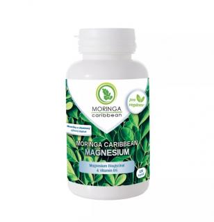 Moringa Magnesium - správné fungování nervového systému - Moringa Caribbean - 120 kapslí  + Náhodně vybraný dárek