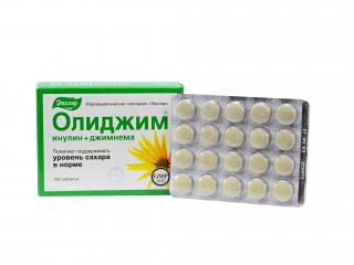 Olidžim- inulin + gymnema - Evalar -100 tablet