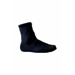 Ponožky pro osoby s objemnýma nohama - bez lemu - černé - Ovecha Velikost: XXL (43-48)