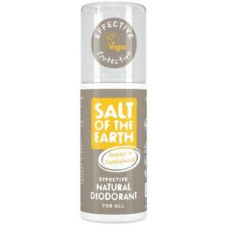Přírodní krystalový deodorant ve spreji - jantar, santalové dřevo - Salt of the Earth - 100 ml