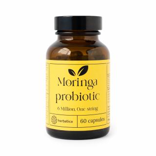 Probiotika z moringy - 6 milionů, jeden kmen - 60 kapslí - Herbatica