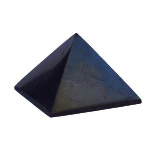 Šungit pyramida Velikost: 5 cm