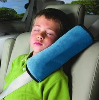 Polštářek na bezpečnostní pás - modrý (Chránič bezpečnostních pásů Seatbelt Pillow)