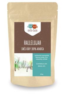 Hallelujah - směs kávy - dárkové balení Velikost balení: 1000 g, Způsob mletí: Espresso (střední)