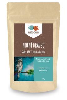 Noční dravec - směs kávy Velikost balení: 1000 g, Způsob mletí: Espresso (střední)