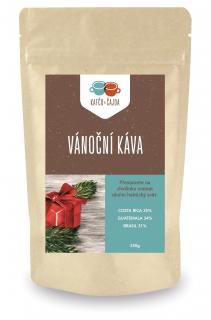 Vánoční káva - směs kávy Velikost balení: 1000 g, Způsob mletí: Espresso (střední)