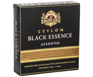 BASILUR Black Essence Assorted přebal 40 gastro sáčků (40x2g)