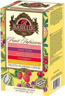 BASILUR Fruit Infusions Assorted Vol. III. přebal 20 gastro sáčků