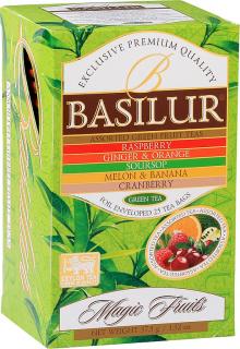 BASILUR Magic Fruits Green Assorted přebal 25x1,5g