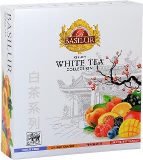 BASILUR White Tea Assorted přebal 40 gastro sáčků (40x1,5g)