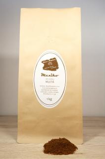 Mexiko mletá Druh mletí: Cold brew Ledová káva, Sáček: 1 kg
