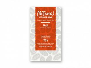 Míšina čokoláda Tmavá čokoláda 70% Bali 50g