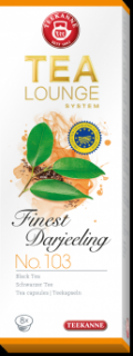 Tealounge kapslové sypané čaje Druhy čajů: Finest Darjeeling No. 103 - 8 kapslí