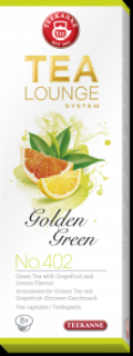 Tealounge kapslové sypané čaje Druhy čajů: Golden Green No. 402 - 8 kapslí
