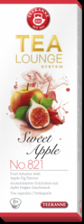 Tealounge kapslové sypané čaje Druhy čajů: Sweet Apple No. 821 - 8 kapslí
