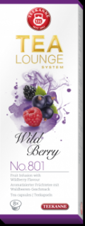 Tealounge kapslové sypané čaje Druhy čajů: Wild Berry No. 801 - 8 kapslí