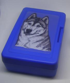 Husky - plastový box (objem 0,9 l / 1,2 l)