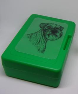 Knírač čb - plastový box (objem 0,9 l / 1,2 l)
