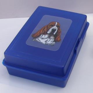 Plastový box velký s basetem (objem 2,4 l)