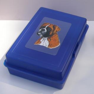 Plastový box velký s boxerem (objem 2,4 l)