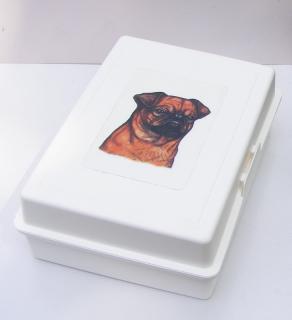Plastový box velký s brabantíkem (objem 2,4 l)