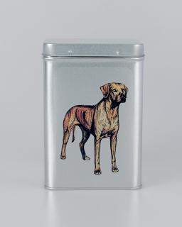 Plechová dóza - ridgeback (objem 1,5 l)