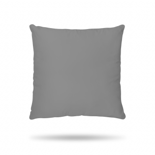 Bavlněný povlak na polštář tmavě šedý Rozměr: 50x70