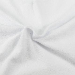 Froté prostěradlo na vysokou matraci bílé Rozměr: 180x200 dvojlůžko