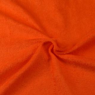 Froté prostěradlo oranžové Rozměr: 140x200