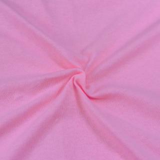 Jersey prostěradlo růžové Rozměr: 180x200 dvojlůžko