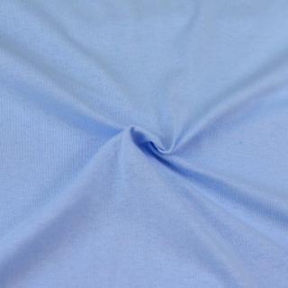 Jersey prostěradlo světle modré Rozměr: 180x200 dvojlůžko