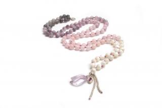 INNER BEAUTY MALA  pink ametyst