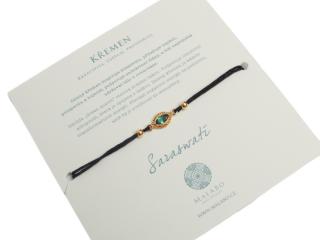 SARASWATI BRACELET  G  KŘEMEN  křemen