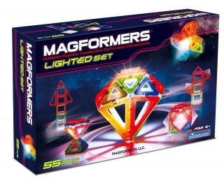 Magnetická stavebnice MAGFORMERS - LED Architekt (svítící)